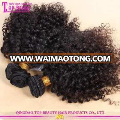 Virgin Hair Wholesale Suppliers Dealer Attachment 8-32" Mongolian Kinky Curly Human Hair